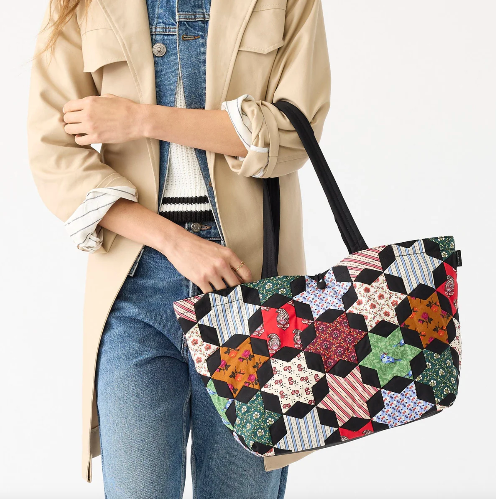 Vera Bradley Hathaway Tote, Star Patchwork | Denizen
